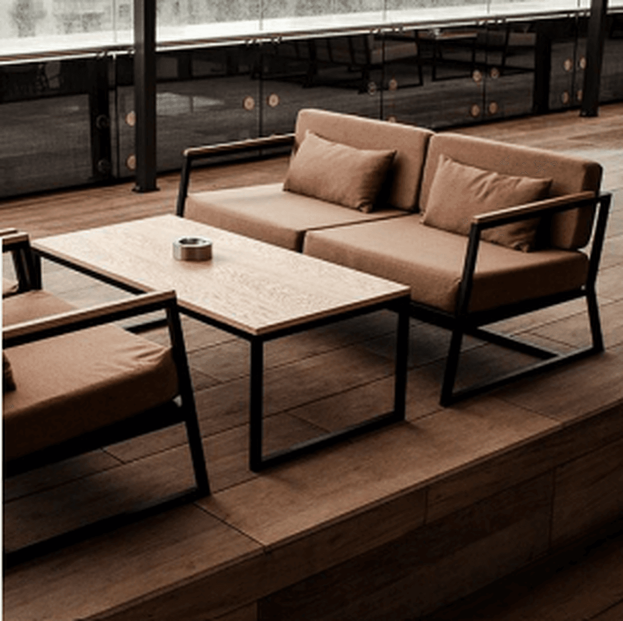 Industrial Sofa Set